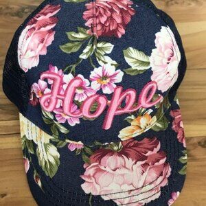 Flower Embroidery Hope Hat by Juniors Joven